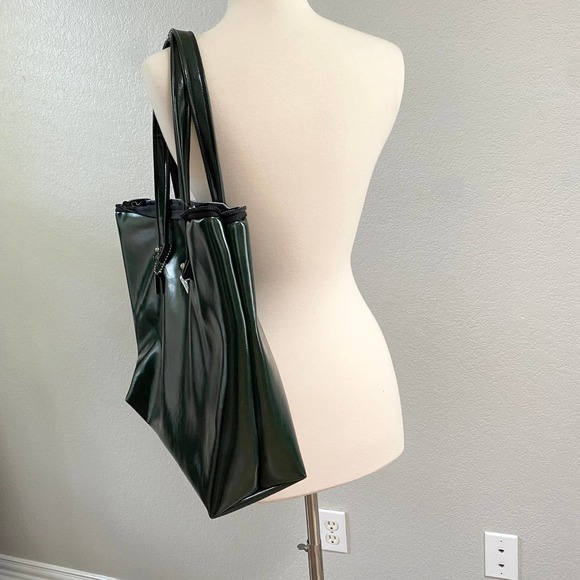 HAZEL RAY Green Large Traveler Tote Bag - Picture 5 of 13